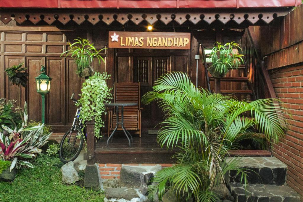 a building with a sign that reads lmis headquarter at Cokro Hinggil - Traditional View in Sleman