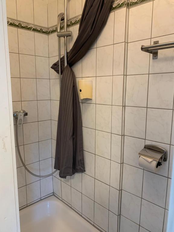 Koupelna v ubytování Hotel Bee Fang