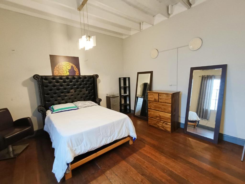 Postel nebo postele na pokoji v ubytování Casona Turística Gonzales