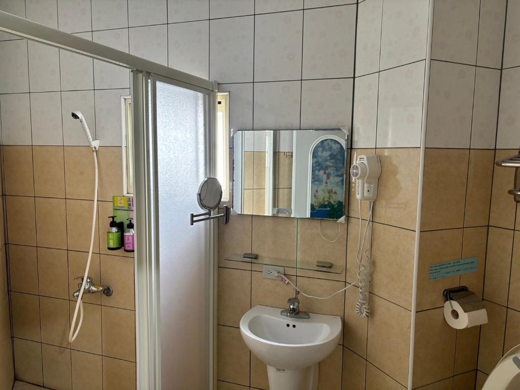 Koupelna v ubytování Luyu Homestay
