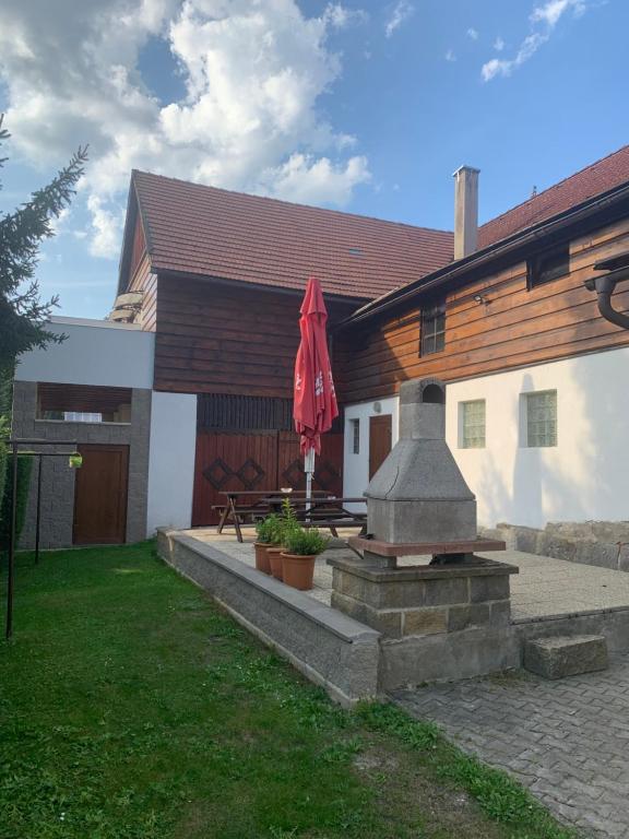 Budova, kde se penzion nachází