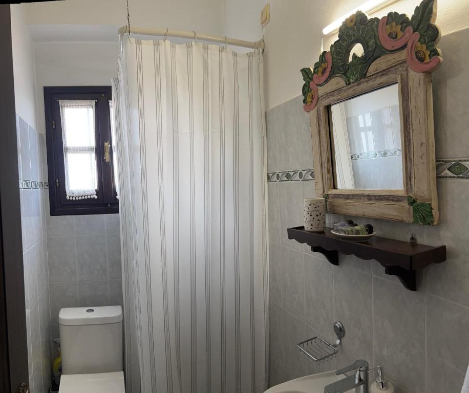 Koupelna v ubytování Guesthouse Filokalia