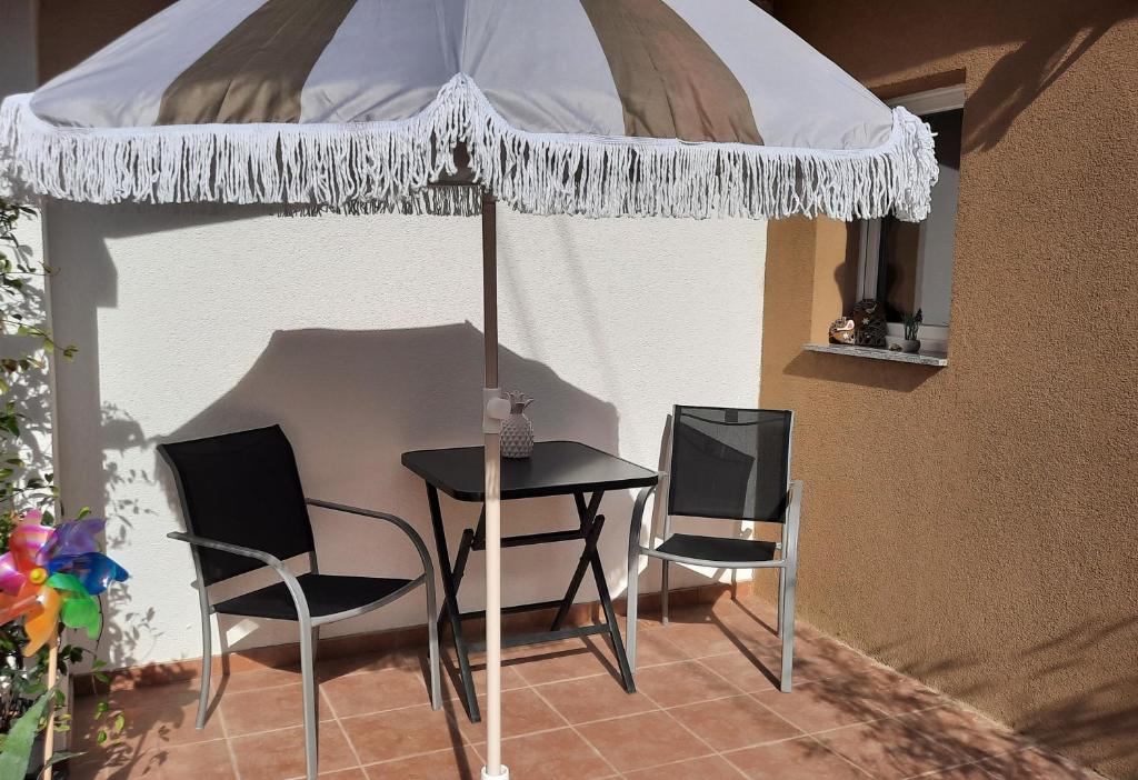 Veranda oz. zunanji predel v nastanitvi Apartment Olive Istra