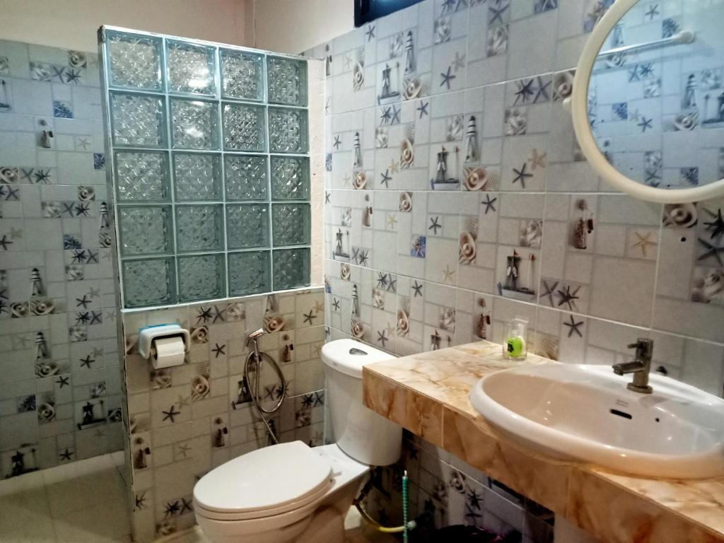 Koupelna v ubytování COWORX Koh Lanta