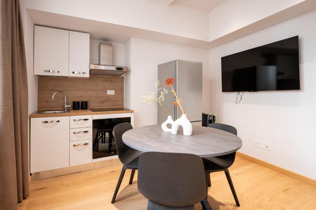 Una cocina o kitchenette en Central Apartment Room Signoria