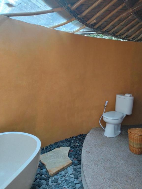 Bagno di Bamboohouse pondok salacca #salacca inn