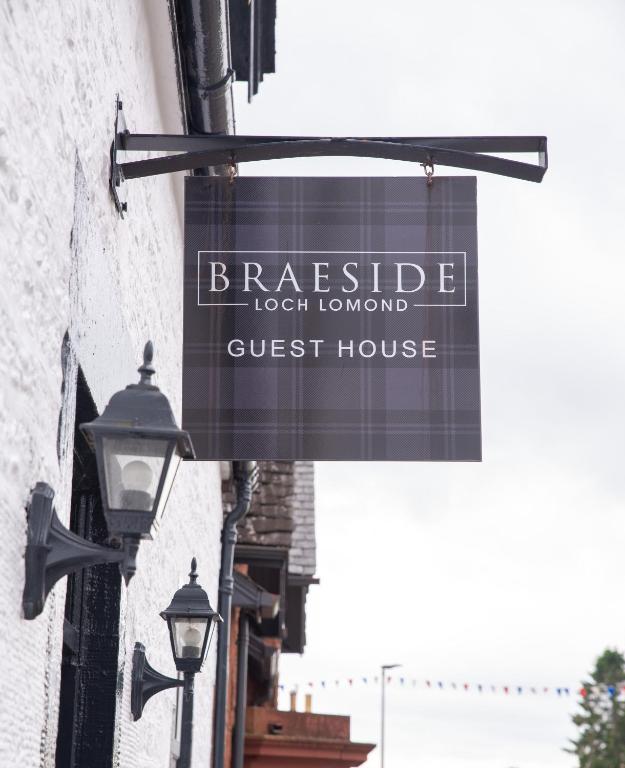 Certifikát, hodnocení, plakát nebo jiný dokument vystavený v ubytování Braeside Guest House, Loch Lomond