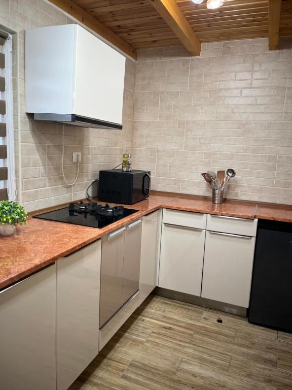 Kuchyň nebo kuchyňský kout v ubytování Casa Luca