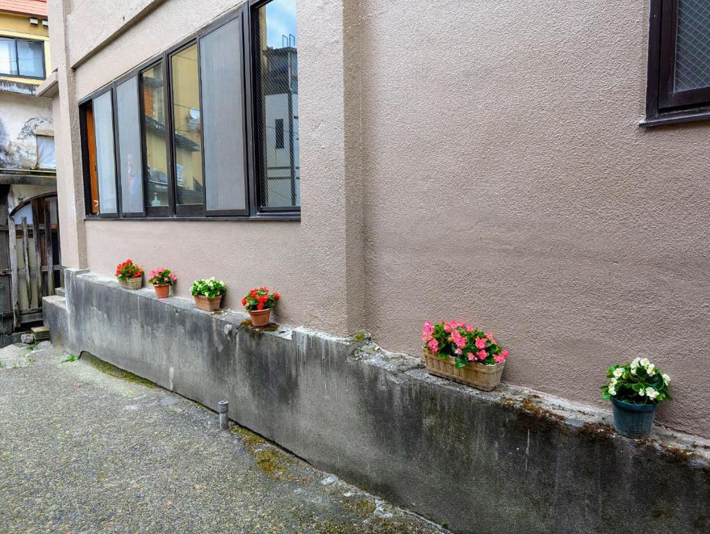 Budova, kde se ryokan nachází