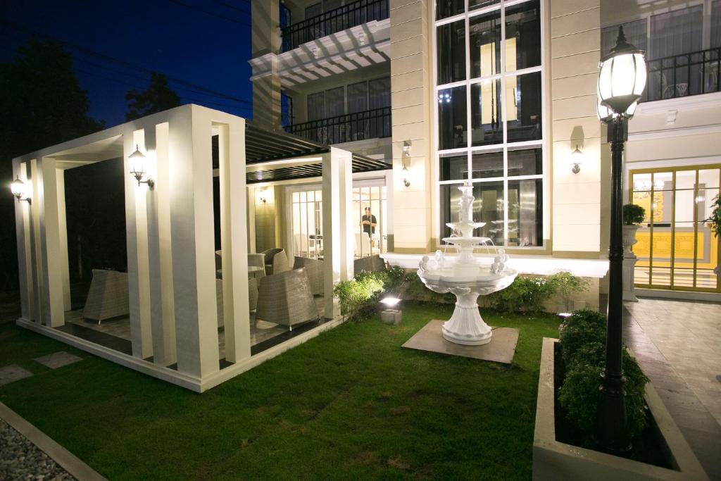 Zahrada ubytování Art De Sea Hua Hin