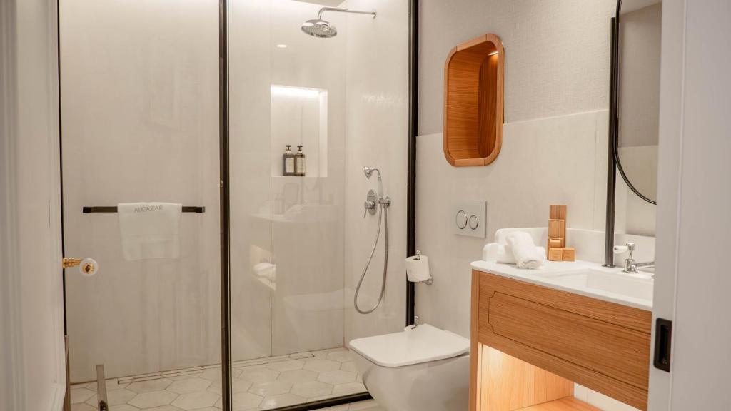 Koupelna v ubytování Alcázar Hotel Sóller