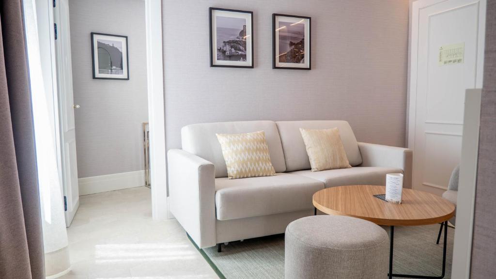 Posezení v ubytování Alcázar Hotel Sóller