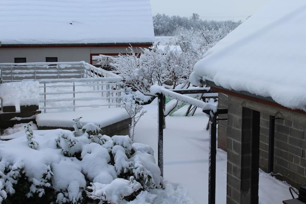 Gîte ''Les Bleuets'' v zimě