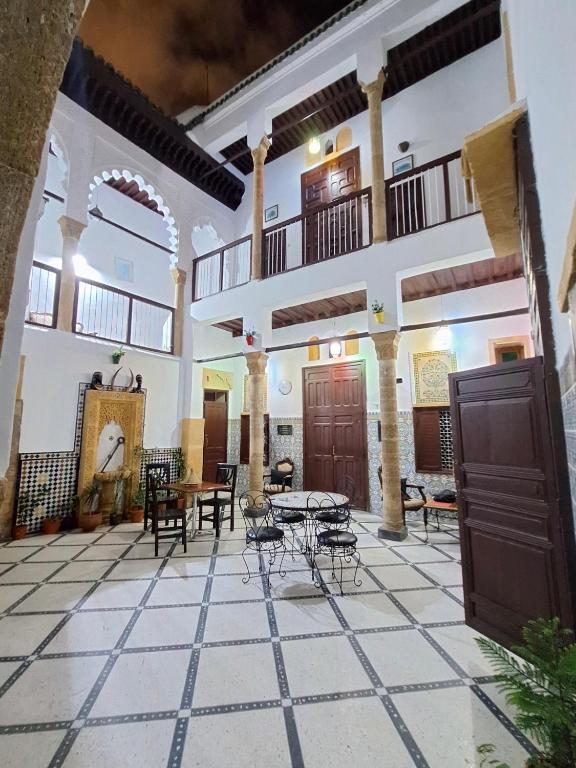 Posezení v ubytování Riad Palais D'Or
