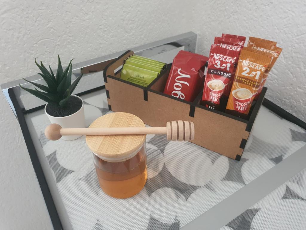 Jídlo v apartmánu nebo okolí