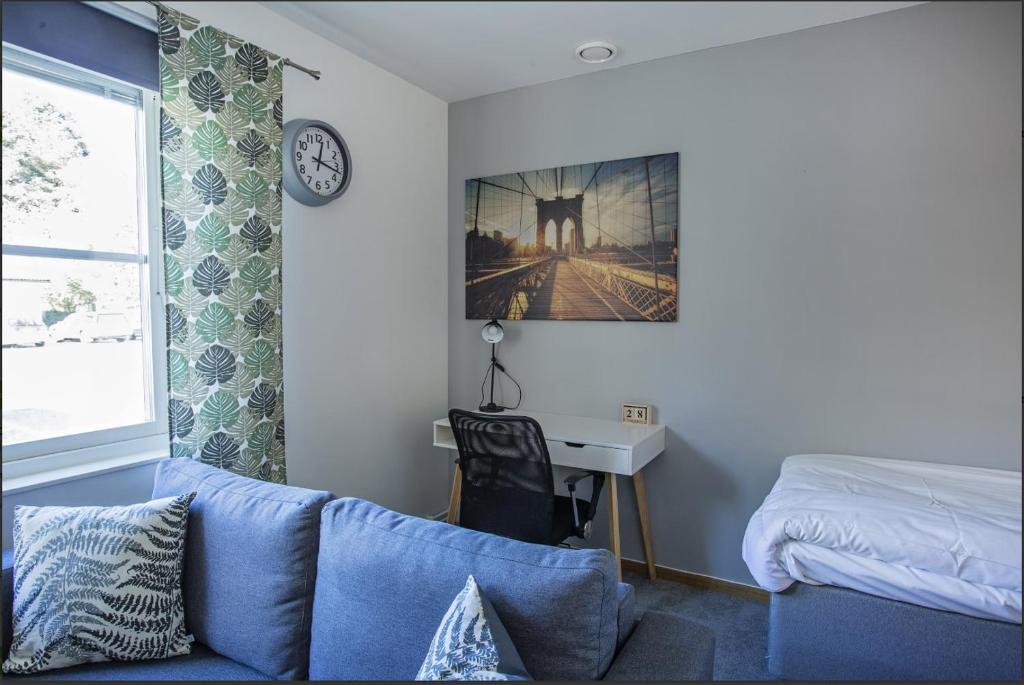 Posezení v ubytování Forenom Hostel Gothenburg Säve