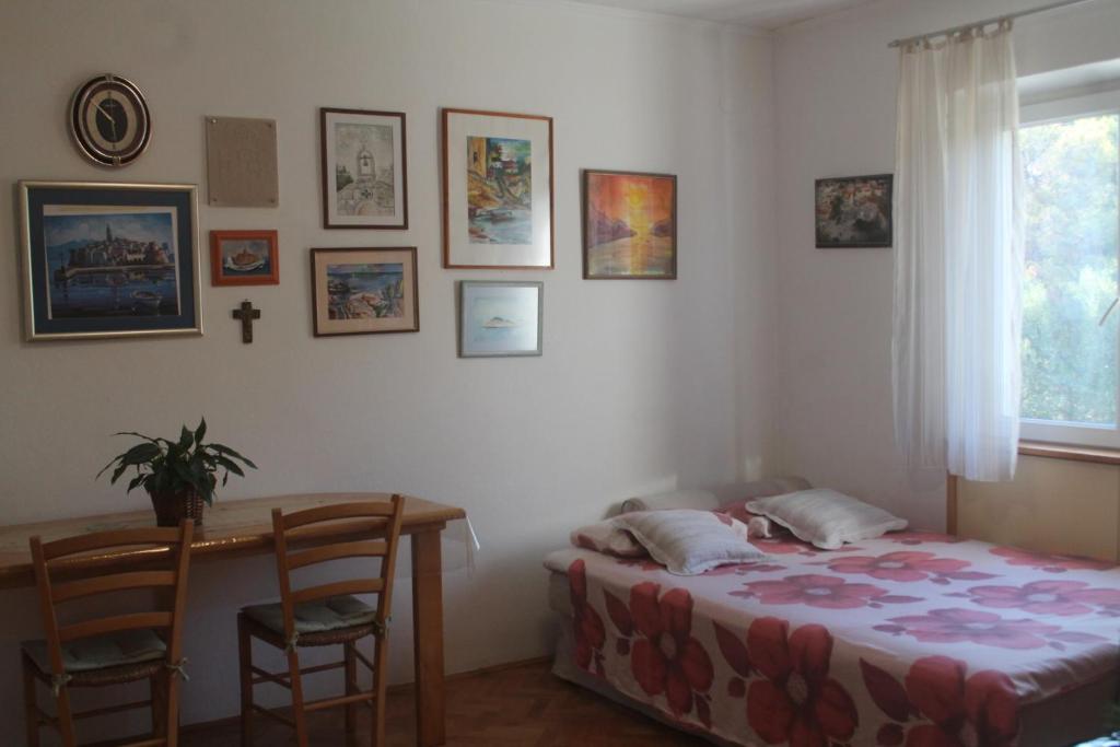 Posteľ alebo postele v izbe v ubytovaní Apartment Vita