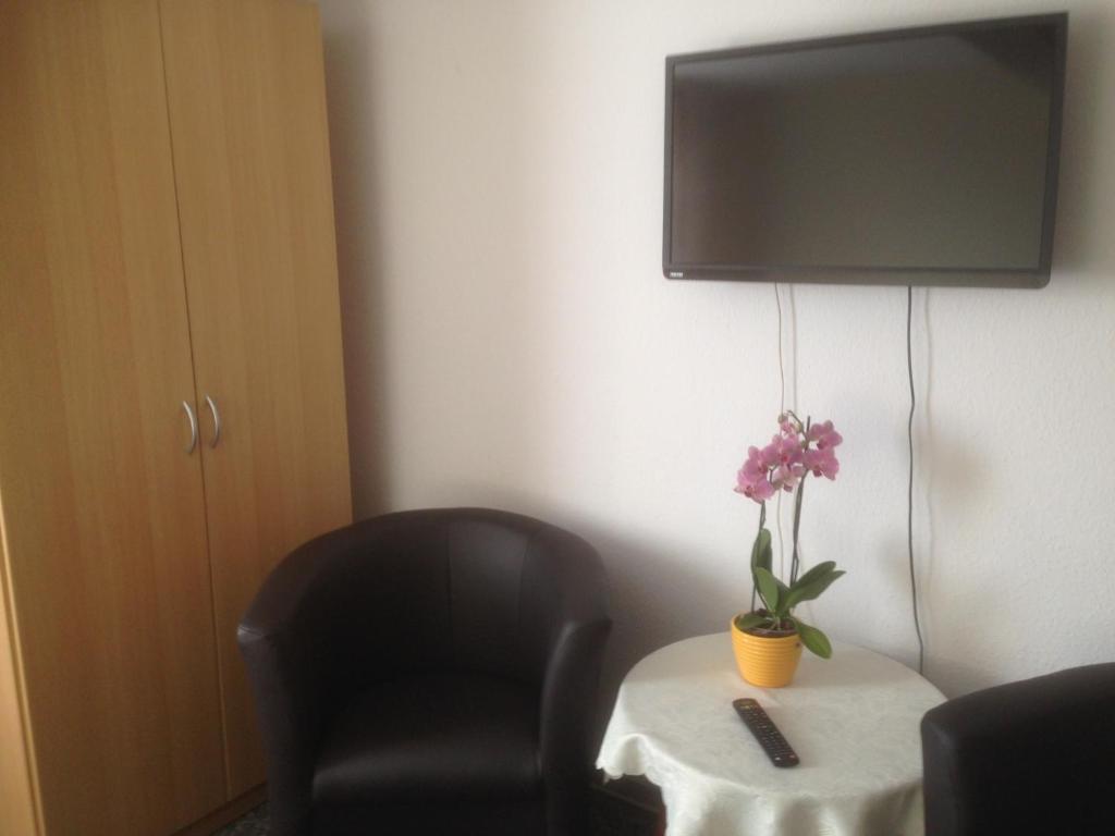 Gasthof & Pension Zum Saalestrand - Chambre Double Avec Salle De Bains Privative
