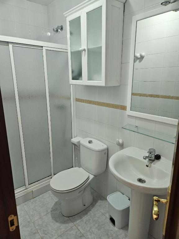 Koupelna v ubytování Precioso Apartamento en el centro, Parking Gratis