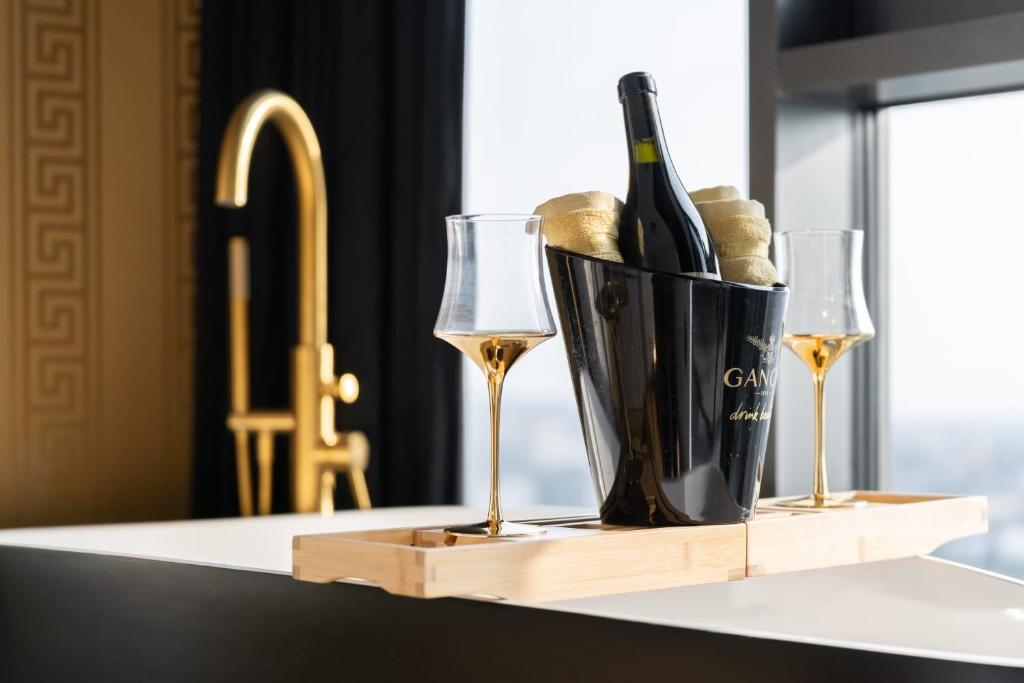 Hanza Tower Original 21st Floor- Sea and City-View - Resim 21