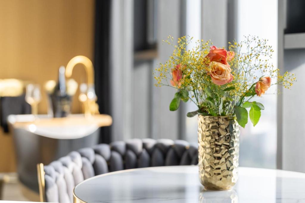 Hanza Tower Original 21st Floor- Sea and City-View - Resim 30