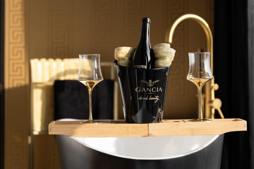 Hanza Tower Original 21st Floor- Sea and City-View - Resim 15