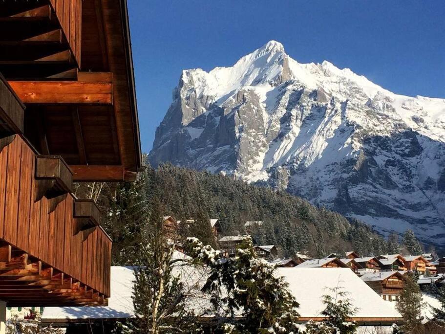 Een algemene foto van de bergen of uitzicht op de bergen vanuit het chalet