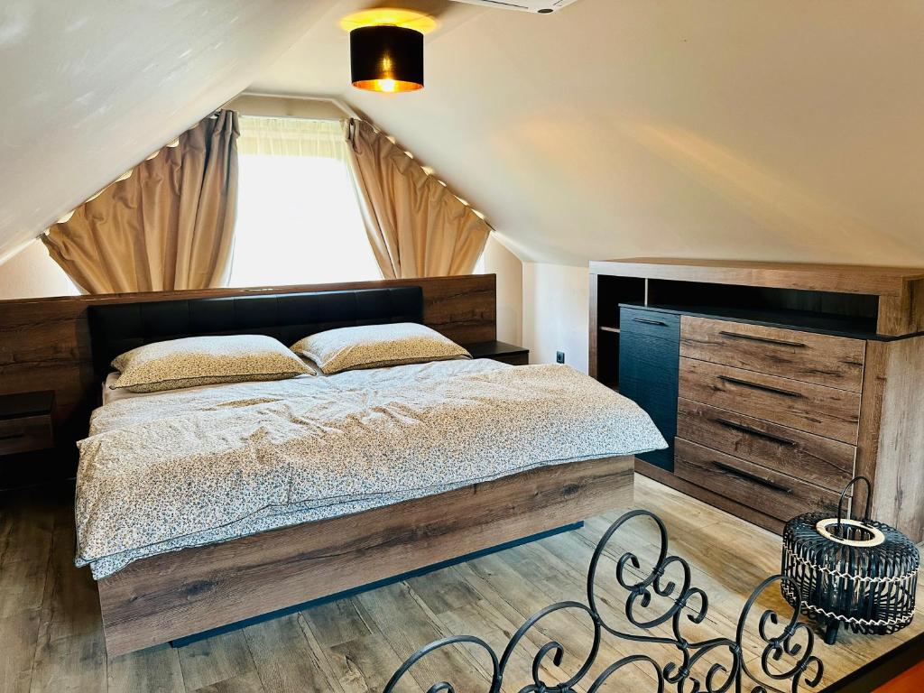 Postel nebo postele na pokoji v ubytování VITALITY Resort Podhájska