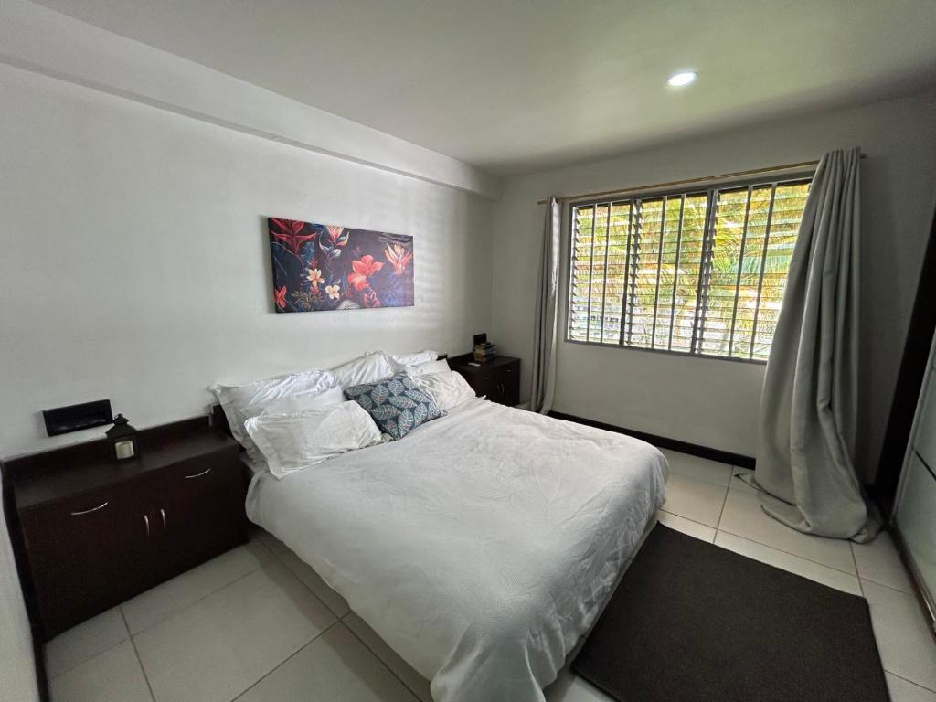 Postel nebo postele na pokoji v ubytování 2 Bedroom Apartment in Suva City