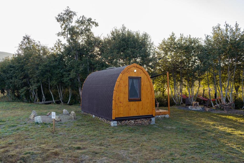 Zahrada ubytování Camping pod - RAZBIBRIGA