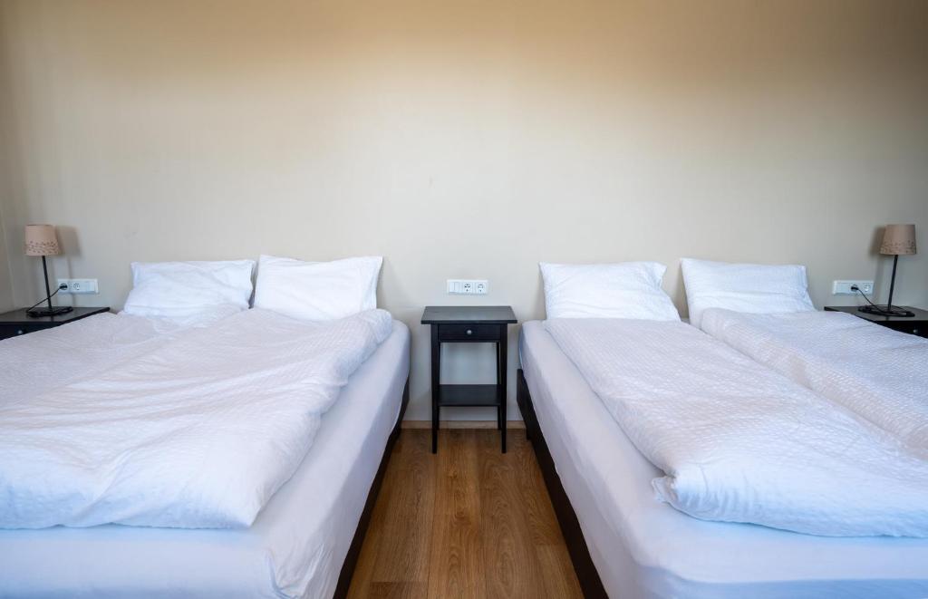 Voodi või voodid majutusasutuse Hotel Post toas