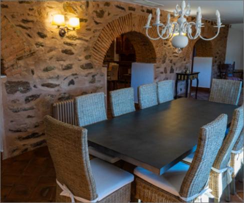 Posezení v ubytování Finca Cerro Verde