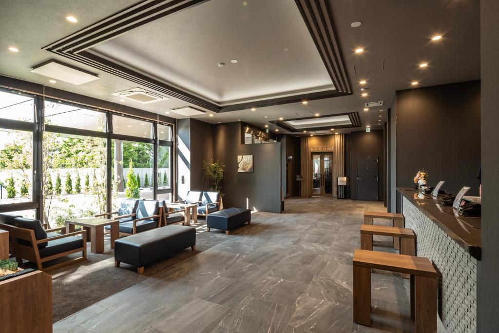 Posezení v ubytování Hotel Route Inn Imabari