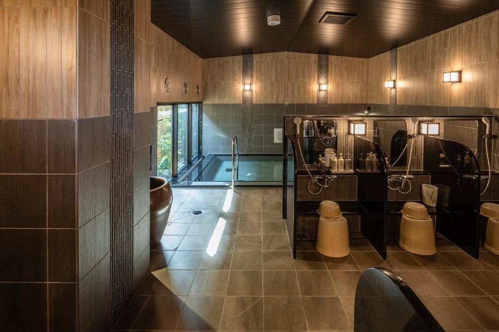 Fitness centrum a/nebo fitness zařízení v ubytování Hotel Route Inn Imabari