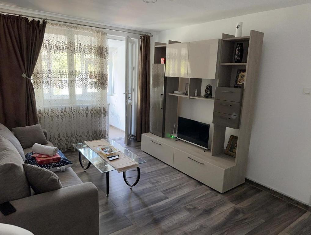 Kuchyň nebo kuchyňský kout v ubytování Apartament 4 camere Orsova
