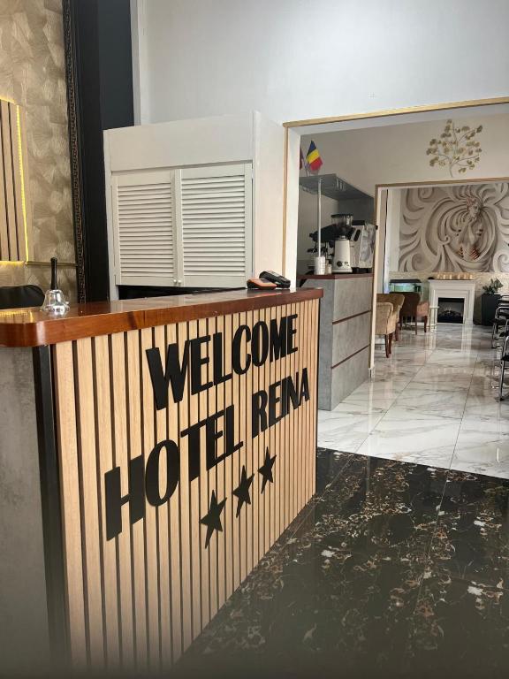 Kuchyň nebo kuchyňský kout v ubytování Hotel Reina