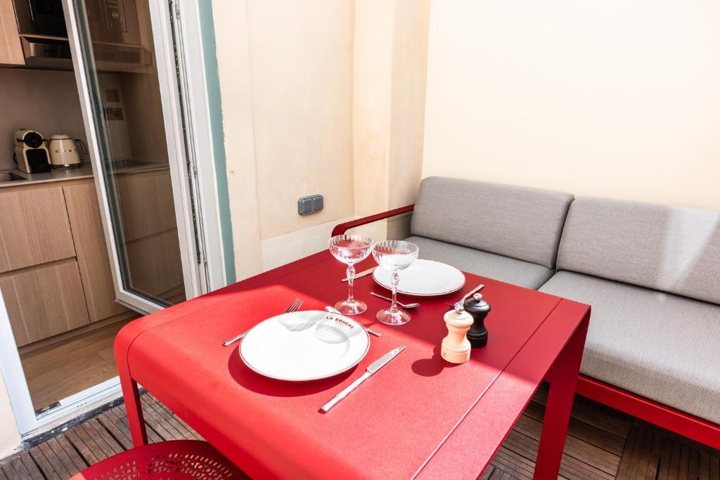 Maison La Bohème Montmartre - Studios & Apartments - Resim 25