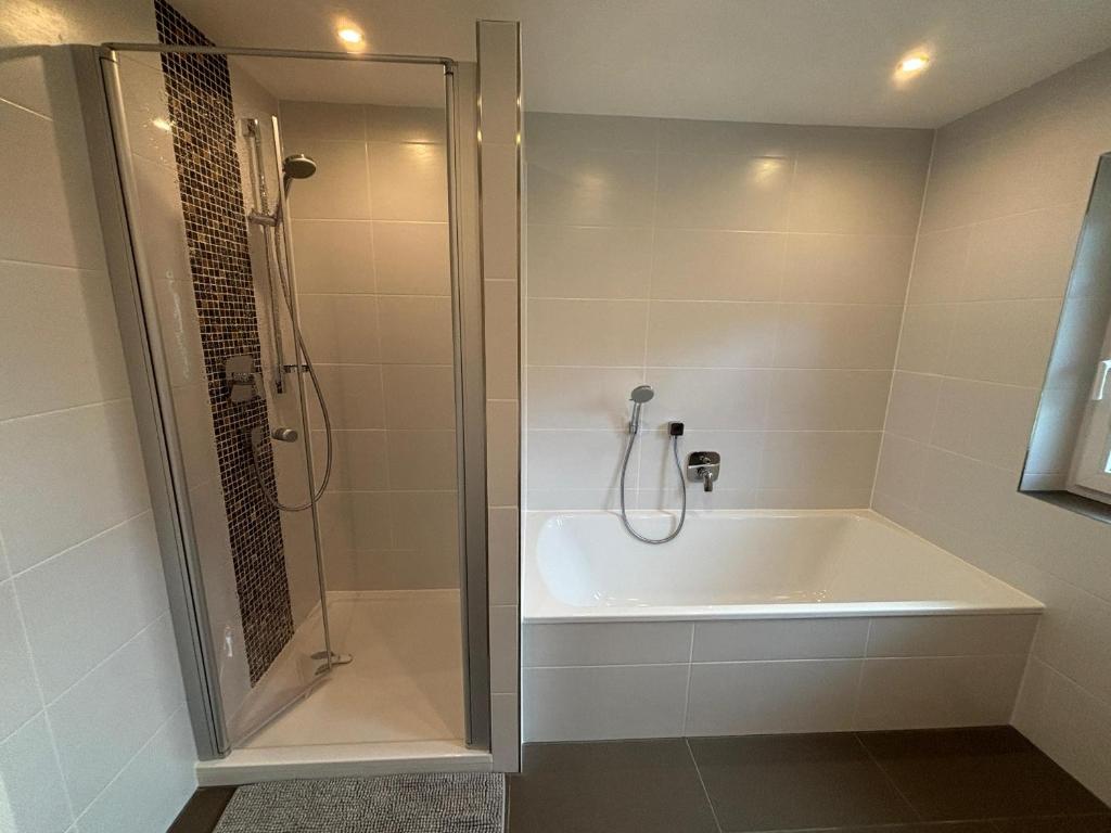Ferienwohnung Langfeld的一间浴室