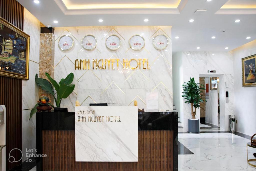 Vstupní hala nebo recepce v ubytování Anh Nguyet Da Nang Hotel