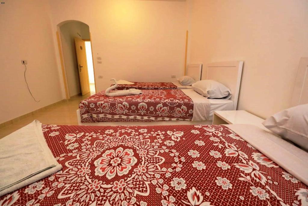 Postel nebo postele na pokoji v ubytování Luxor View Hostel