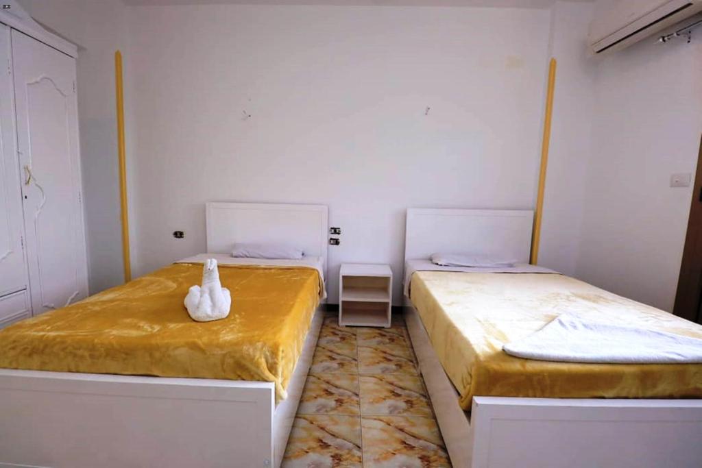 Postel nebo postele na pokoji v ubytování Luxor View Hostel