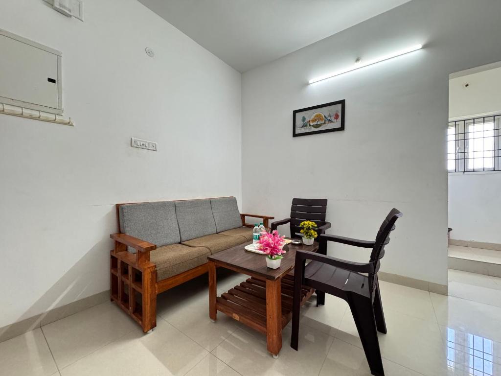 Posezení v ubytování Royal Beach Service Apartment
