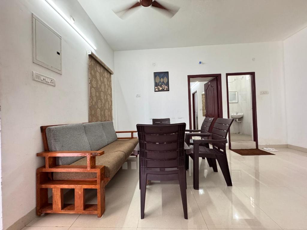 Posezení v ubytování Royal Beach Service Apartment
