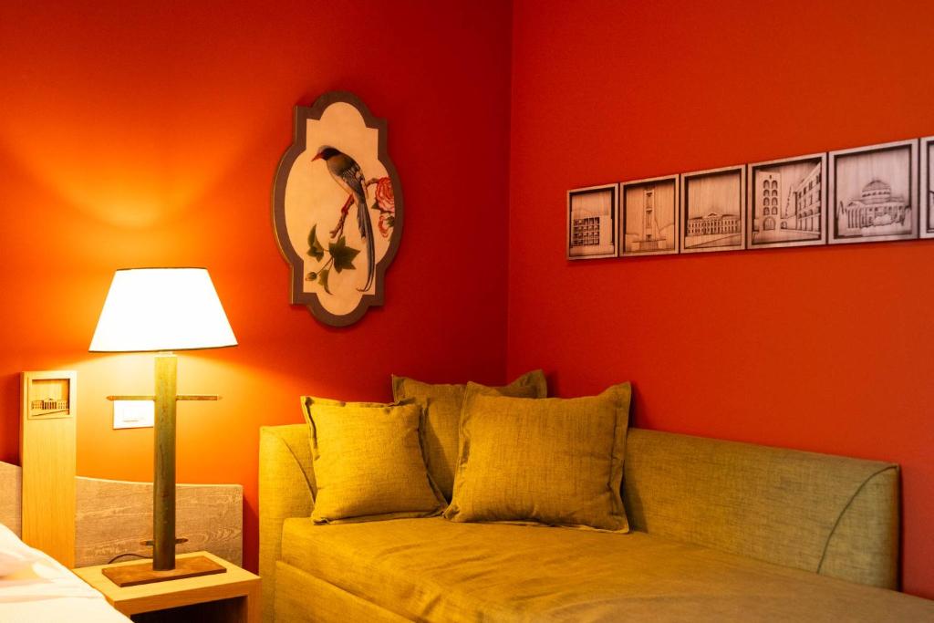 Posezení v ubytování San Giuseppe Suite Lake Como