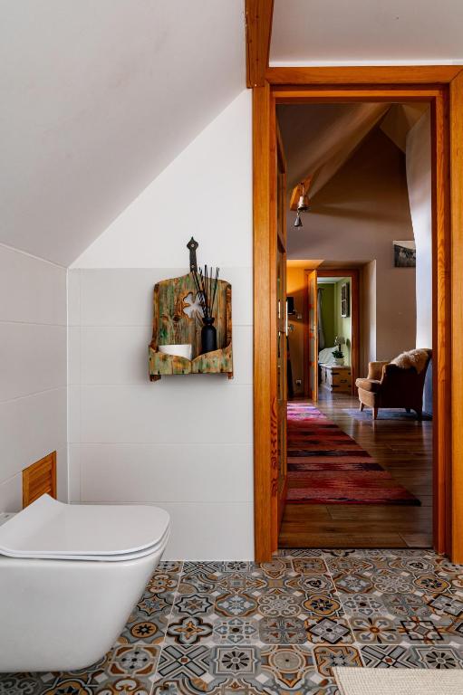 Fotografia z galérie ubytovania Apartament nad Potokiem Sauna, Jacuzzi, SPA v destinácii Witów