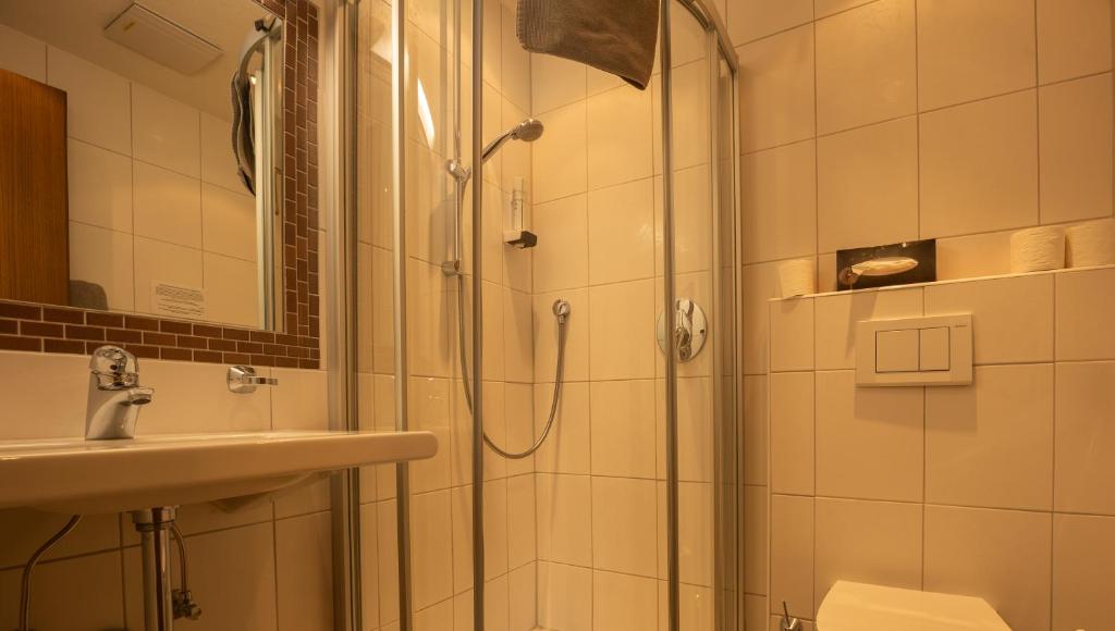 Kúpeľňa v ubytovaní Aparthotel Fernblick