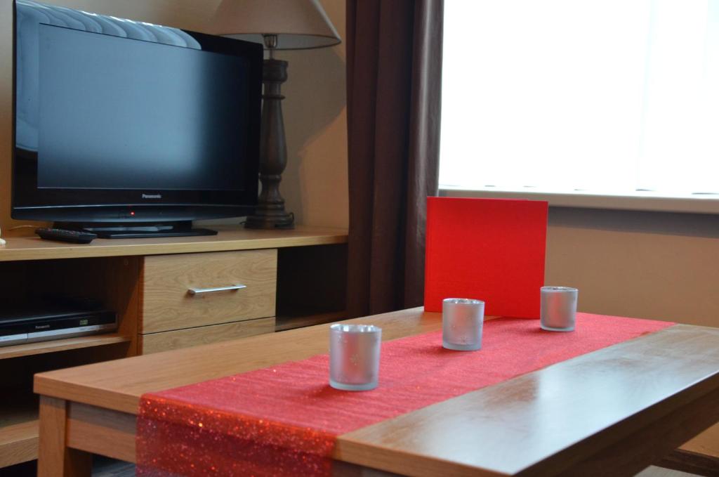 TV a/nebo společenská místnost v ubytování Apartment Sariks Place
