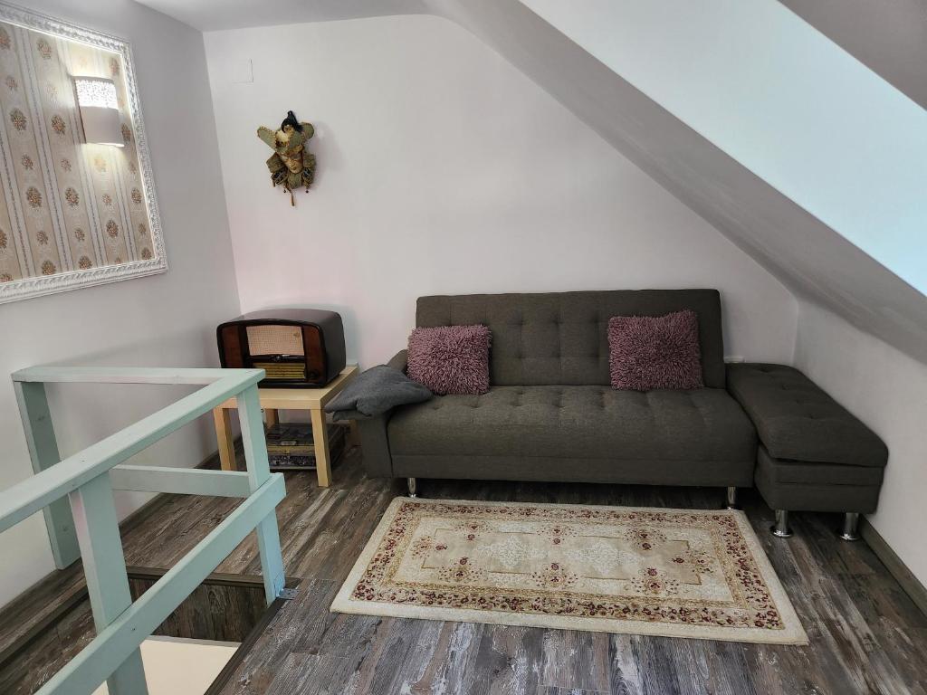 Posezení v ubytování Casa Turta Dulce