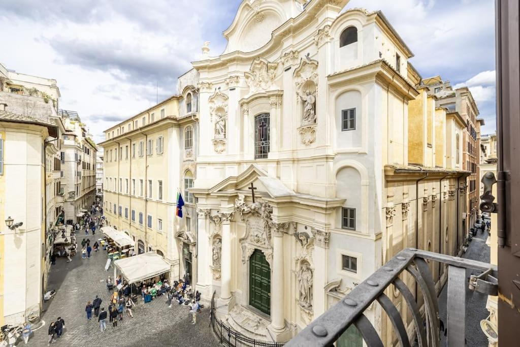 Piazza della Maddalena view