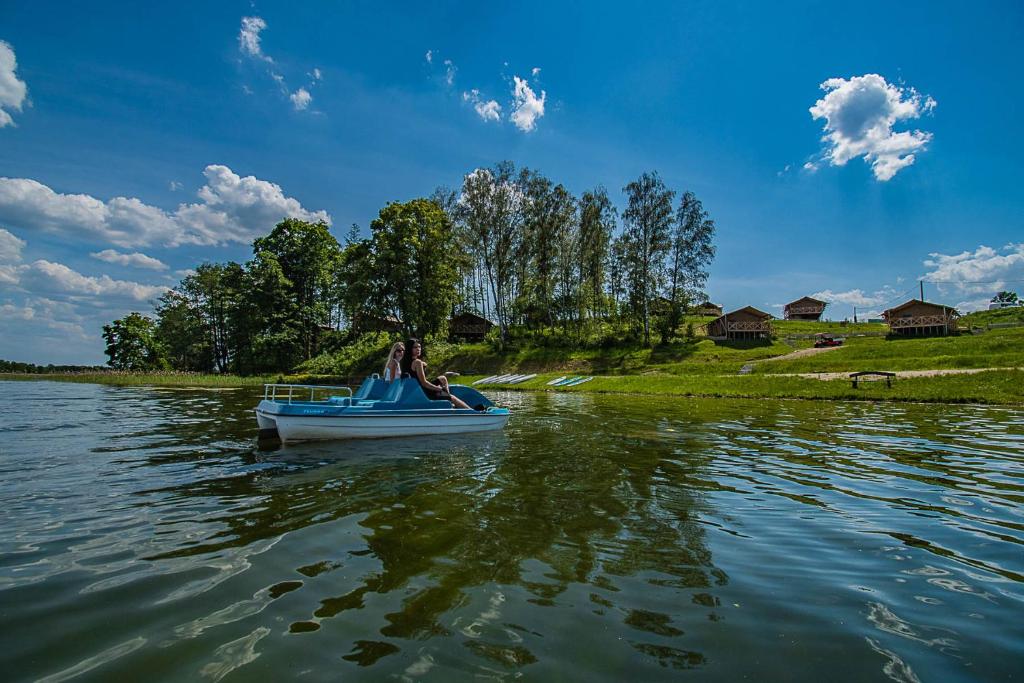 Příroda nedaleko luxury tent